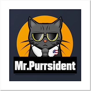 Mr.Purrsident Posters and Art